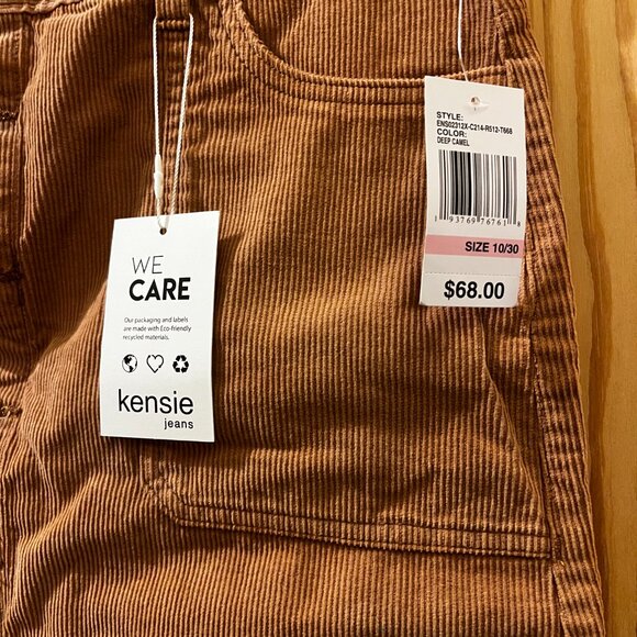 Kensie Jeans Corduroy Skirt - Picture 2 of 3